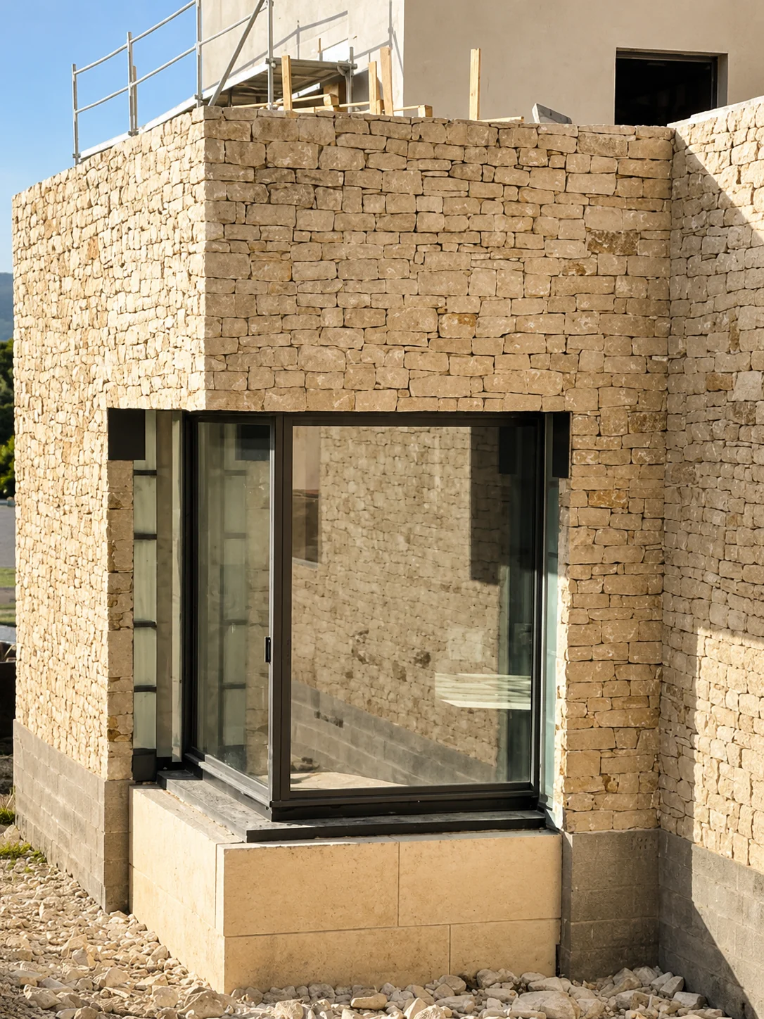 Mur en pierre naturelle — KAZAN Cornillon